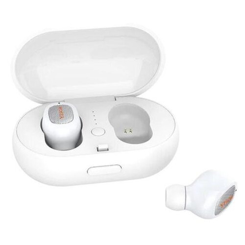 Наушники беспроводные вакуумные Yison TWS-T1 Bluetooth с микрофоном белые White фото №1