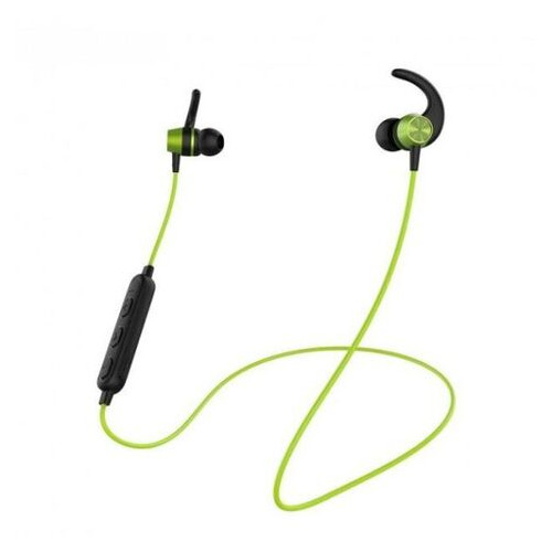 Наушники беспроводные вакуумные Yison E14 Bluetooth с микрофоном зеленые Green фото №1