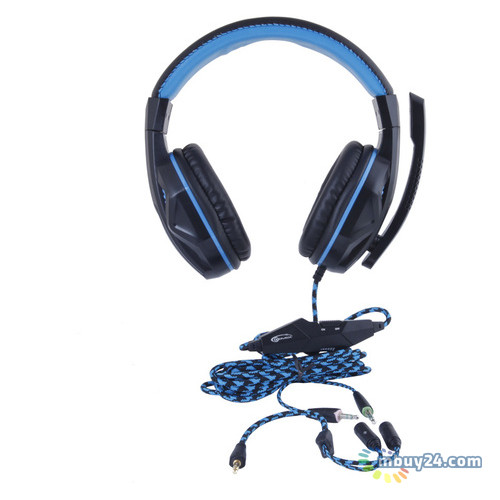 Навушники Gemix W-360 Black-Blue фото №2