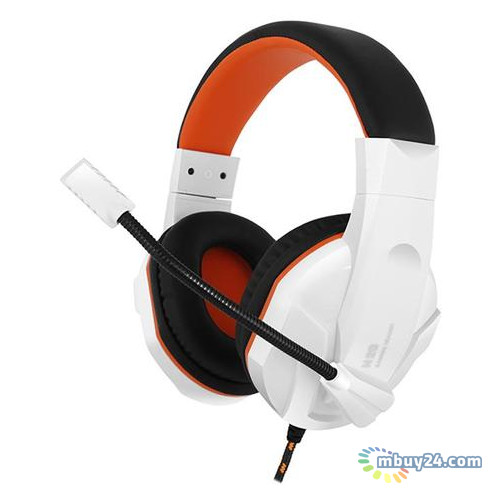 Навушники Gemix N20 White/Black/Orange (4300108) фото №1