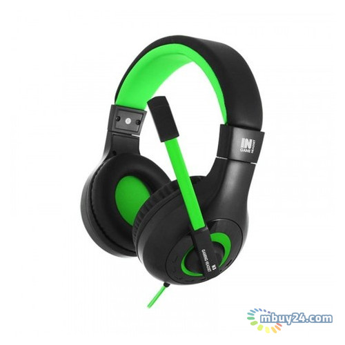Навушники Gemix N3 Black/Green (4300109) фото №1