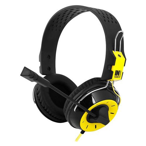 Навушники Gemix N4 Black/Yellow (4300110) фото №1
