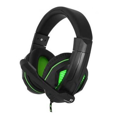 Навушники GEMIX N2 LED Black-Green Gaming фото №5