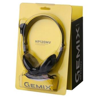 Навушники Gemix HP-120MV Black фото №4