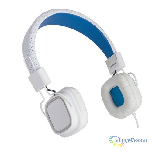 Навушники Gemix Clarks White/Blue фото №2