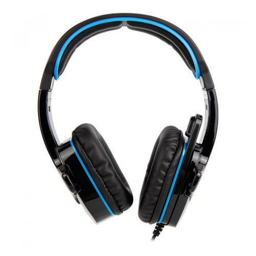 Навушники Sades SA-708 Black/Blue фото №2