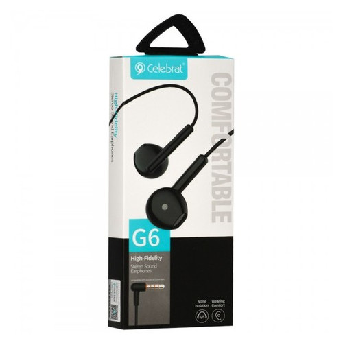 Наушники Celebrat G6 Black фото №1