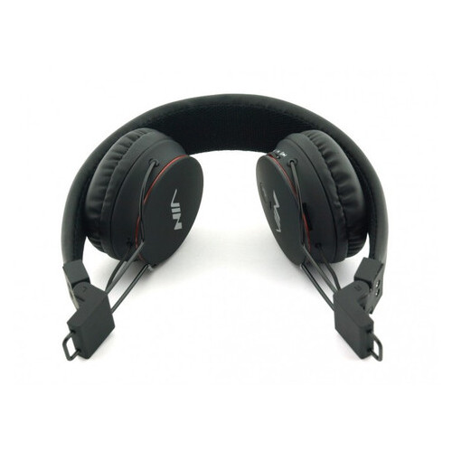 Навушники з мікрофоном и MP3 плеером NIA-X2 радио блютуз Black (55500273) фото №3