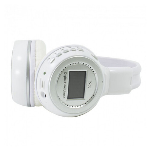 Наушники Bluetooth Wireless N65 Stereo Белые фото №3