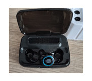 Наушники Bluetooth M11 TWS + кейс Черные фото №4