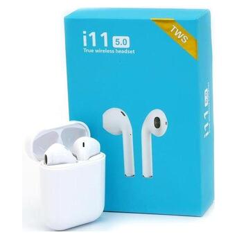 Bluetooth Навушники i11 TWS сенсорні фото №1