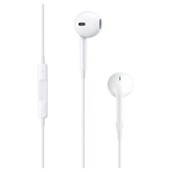 Навушники з мікрофоном Apple Iphone earpod 5 quality білі фото №1