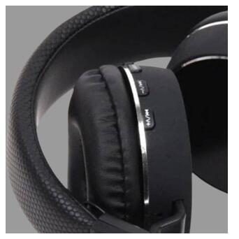 Бездротові накладні Bluetooth навушники KD-22 BT чорний (KD22_346) фото №5