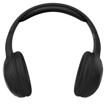 Бездротові накладні Bluetooth навушники чорно-блакитний (MER-15729_657) фото №5