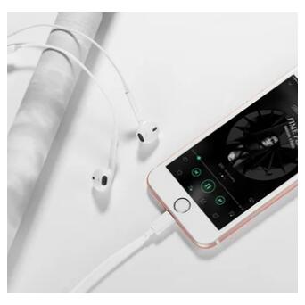 Навушники Apple iPhone Hoco L7 plus EarPods with Mic Lightning  Hoco фото №5