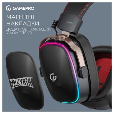 Наушники GamePro Asgard Valkyria RGB Tri-Mod (HSW249B) фото №9