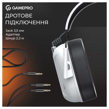 Наушники GamePro Genesis Hunter White (HS1350W) фото №7
