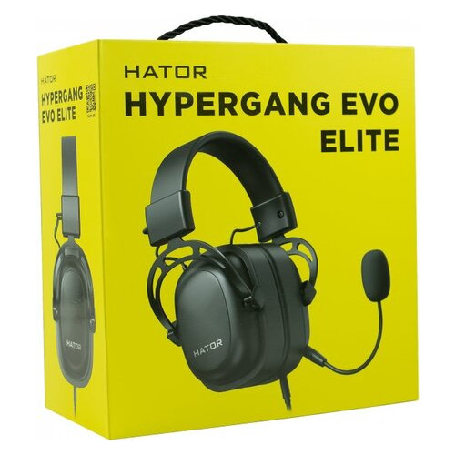 Навушники Hator Hypergang EVO Elite Black (HTA-830) фото №6