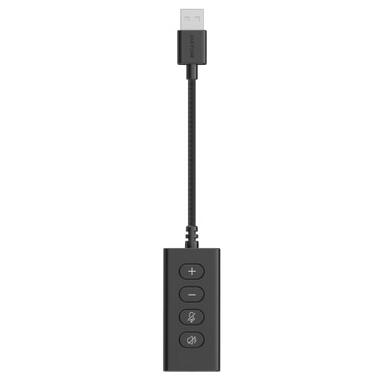 Ігрова гарнітура HATOR Hypergang 7.1X USB (HTA-844) Black фото №3