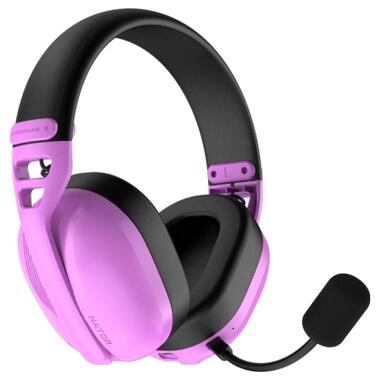 Наушники Hator Hyperpunk 3 Wireless Hi-Res SyncHUB connection Cyber Violet (ESH19) фото №1
