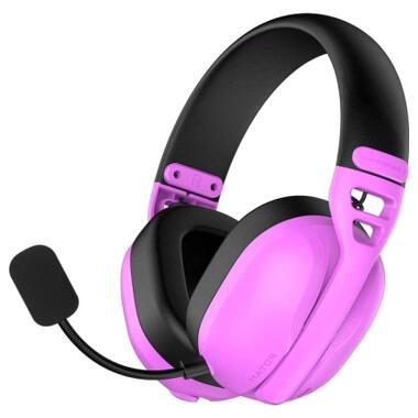 Наушники Hator Hyperpunk 3 Wireless Hi-Res SyncHUB connection Cyber Violet (ESH19) фото №2