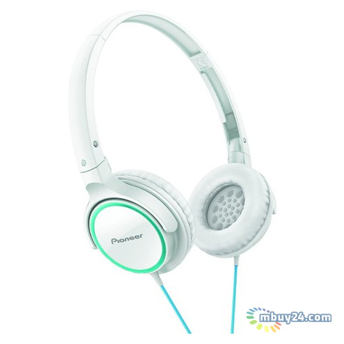 Навушники Pioneer SE-MJ512-GW White-Green фото №1