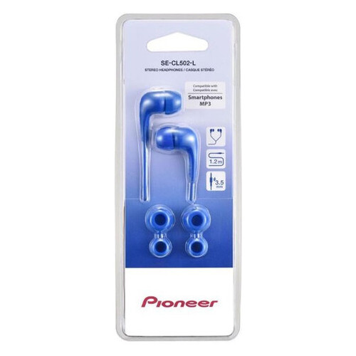 Навушники Pioneer SE-CL502-K Синий  фото №3