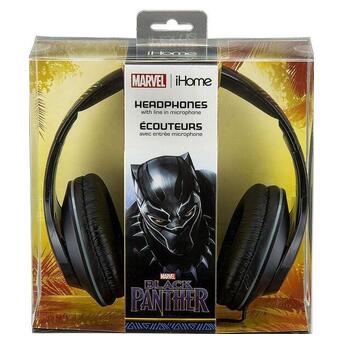Навушники eKids iHome Marvel Black Panther Mic (VI-M40BP.FXV8M) фото №5