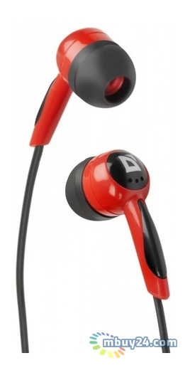 Навушники Defender Basic-604 Black/Red (63605) фото №2