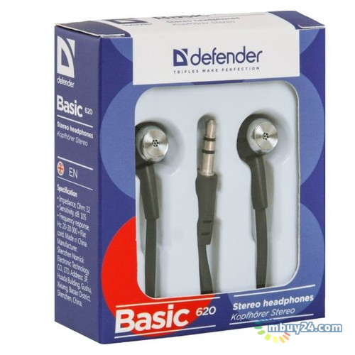 Навушники Defender Basic-620 Black (63620) фото №2