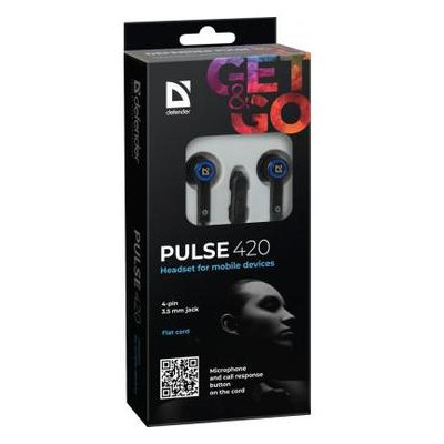 Навушники Defender Pulse 420 Blue (63423) фото №5
