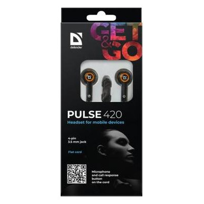 Навушники Defender Pulse 420 Orange (63420) фото №6