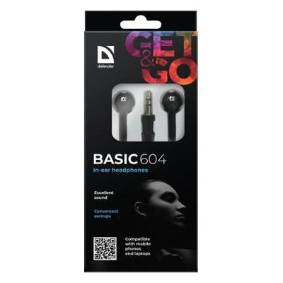 Навушники Defender Basic 604 Black (63604) фото №5