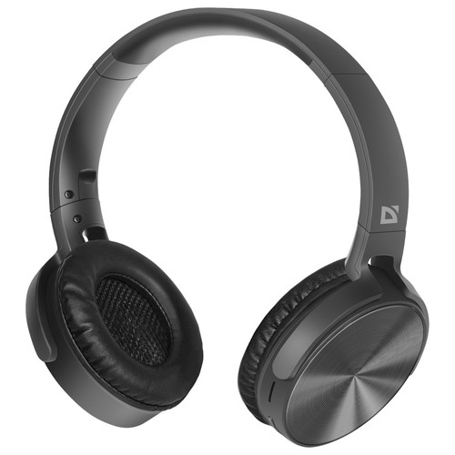 Навушники з мікрофоном Defender FreeMotion B555 Bluetooth чорні (63555) фото №1