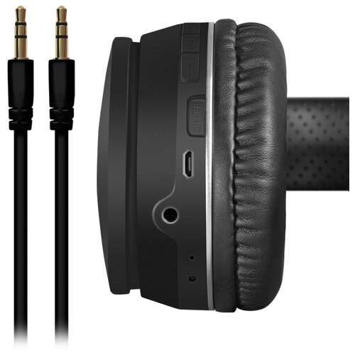 Навушники зі світофоном Defender FreeMotion B580 Bluetooth, чорні(63580) фото №8