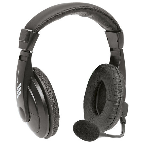 Навушники зі світофоном Defender Gryphon 750 Black, 4-pin, кабель 2 м (63755) фото №3