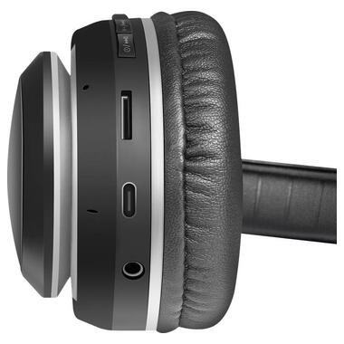 Навушники з мікрофоном Defender FreeMotion B545 Bluetooth, LED, чорний (63545) фото №6