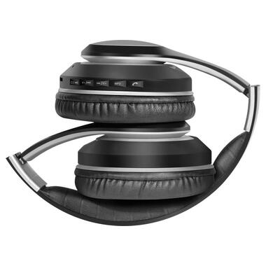 Навушники з мікрофоном Defender FreeMotion B545 Bluetooth, LED, чорний (63545) фото №4