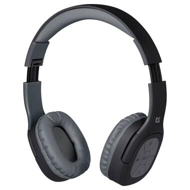 Навушники з мікрофоном Defender FreeMotion B565 Bluetooth сірі (63565) фото №8
