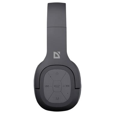 Навушники з мікрофоном Defender FreeMotion B565 Bluetooth сірі (63565) фото №3