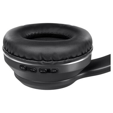 Навушники з мікрофоном Defender FreeMotion B595 Bluetooth чорно-білий принт (63596) фото №8