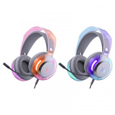 Наушники Defender Glitch RGB USB White (62490) фото №9