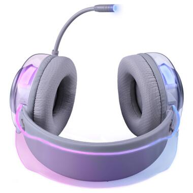 Наушники Defender Glitch RGB USB White (62490) фото №5