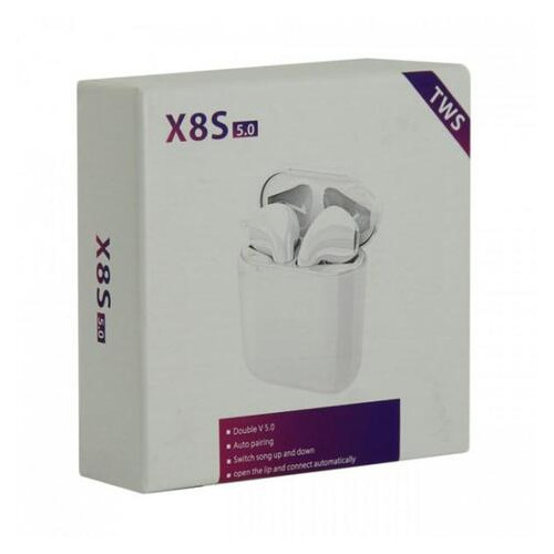 Навушники TTech x8s TWS Bluetooth White (BS-000063149) фото №1