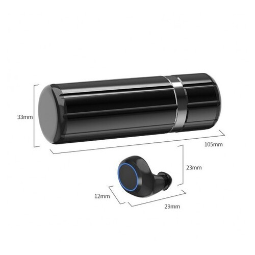 Навушники TTech HM 51 TWS Bluetooth Black (BS-000065753) фото №3
