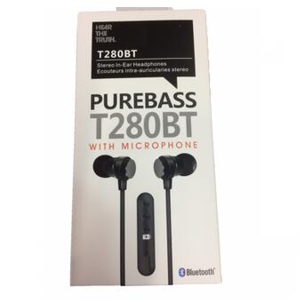 Навушники Bluetooth TTech T280BT black (BS-000055371) фото №1
