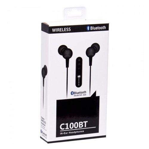 Навушники Bluetooth TTech C100BT black (BS-000055373) фото №3