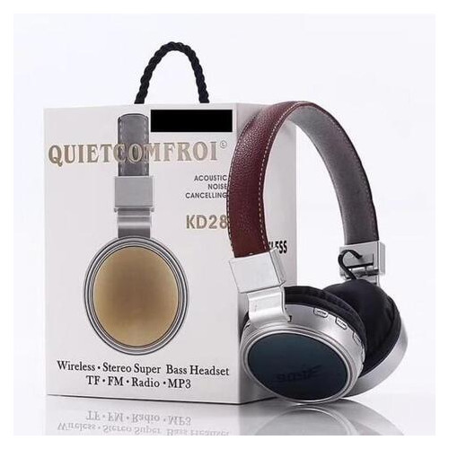 Навушники Bluetooth TTech KD-28 silver (BS-000062647) фото №1