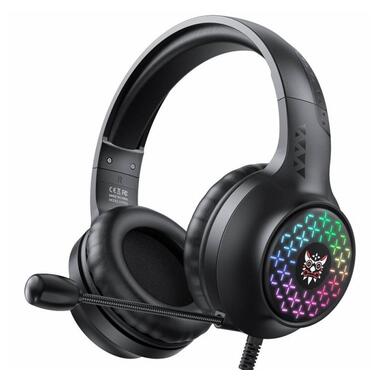 Навушники ігрові ONIKUMA LED X7 Pro, чорні фото №1