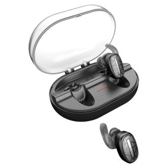 Bluetooth навушники Q-Sound T1 TWS Black фото №1